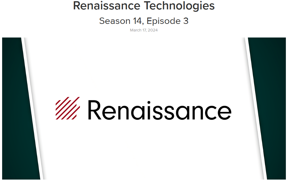 Renaissance Technologies…